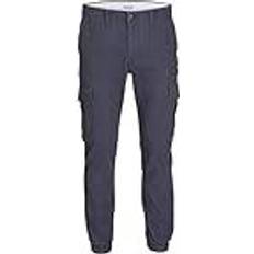 Jack & Jones Slim Fit Cargo Trousers - Blue/India Ink