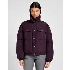 Purple Jackets Lee Women's puffer jacket Rider Violet