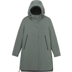 Mäntel Damen Parka mit Kapuze Krakatau Mercury Vert