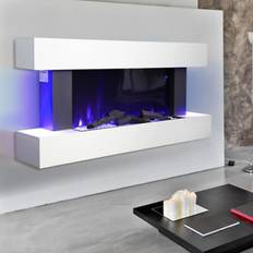 Lifelook Fireplace & surrounds suite electric fire flame media bedroom living room heater