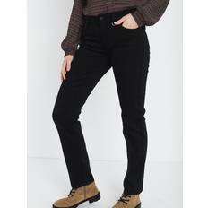 PULZ Jeans Röhrenjeans Damen Viskose, schwarz