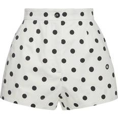 Dolce & Gabbana Shortsit Dolce & Gabbana Polka Dots Logo Drill Shorts