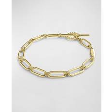 Jewelry Lagos 18K Gold Signature Caviar Petite Link Bracelet (7in)