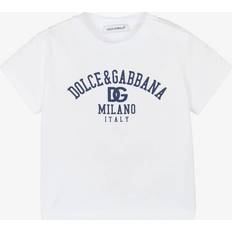 DG Lgo Tee In53 Jersey T-shirt With Logo Print White