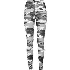 Marrón - Mujer Medias Urban Classics ladies camo leggings sport trousers yogahosen camouflage ladies