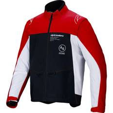 Alpinestars Motorcykeljackor Alpinestars Lite-Dura Softshell Endurojacka - Svart/Ljusröd/Vit