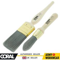 Coral Precision Chalk Set Paint Brush