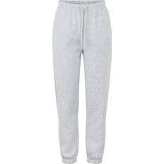 Pieces Dame Bukser Pieces Pcchilli hw sweat pants noos bc Light grey melange
