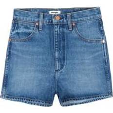 Wrangler Mujer Shorts Wrangler Denim Shorts für Damen Bleu