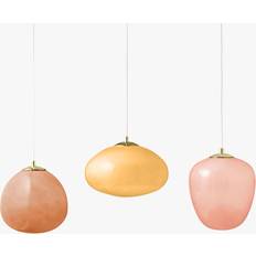 Made Adrienne Diner Triple Light - Pink Pendant Lamp