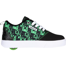 Boys Roller Shoes Children's Shoes Heelys Kid's Minecraft Pro 20 - Black/Neon Green