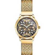 Thomas Sabo Women's Spirit Magic Garden 33mm Black Gold Watch