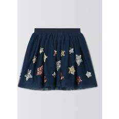 Stars Skirts Children's Clothing John Lewis Kids' Sequin Stars Tulle Skirt, Navy