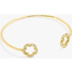 Coach Rose Cuff Bracelet - Gold