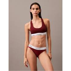 M Bikini Sets Calvin Klein Women's Modern Cotton Bikini Red