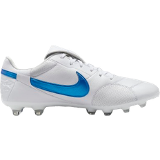 Nike Premier 3 FG Low Top M - White/Signal Blue