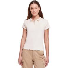 Beige - Donna Polos Urban Classics Maglietta Rib - Beige