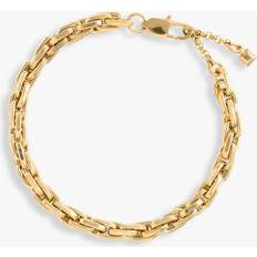 Orelia LUXE Interlocking Chain Bracelet - Gold