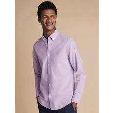 Cotton Regular Fit Shirt, Lilac Purple