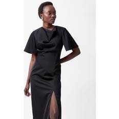 Clothing French Connection Fenix Satin Dress, Black