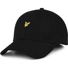 Lyle & Scott Herr Kepsar Lyle & Scott Heavy Twill Baseball Cap Jet Black