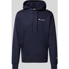 Champion Herre Sweatere Champion Hoodie mit Label-Stitching