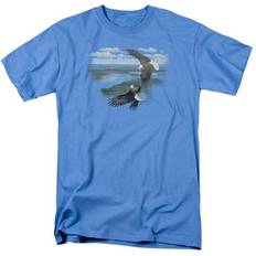 Trevco Wildlife Sky Dancers Short Sleeve Adult 18/1 Carolina Blue T-shirt