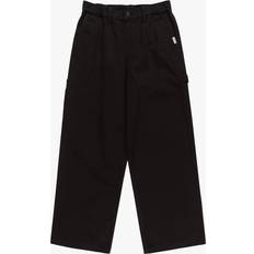 Kids' Mainline Collection Cotton Trousers, Washed Black