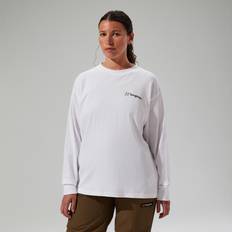 Berghaus Unisex T-shirts Berghaus Unisex Mera Peak Long Sleeve T-Shirt White