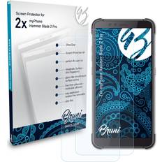 Screen Protectors atFoliX Bruni 2x Protective Film for MyPhone Hammer Blade 2