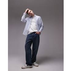 Arket Women Trousers & Shorts Arket Mist low rise baggy wide leg jeans in grey blue