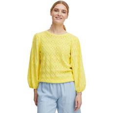 B.Young Sweat à capuche Pulls B.Young Pullover Frau Olivette Jaune