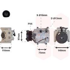 Van Wezel Kompressor 7700K025 SCROLL90V 12 Pag 46 R134a