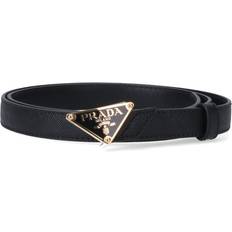 Saffiano Leather Belt - Black