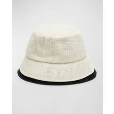 Multicolored - Women Hats Eugenia Kim Suzuki Bucket Hat Ivory/Black (OS)