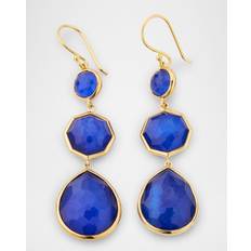 Jewelry Ippolita Rock Candy Crazy 8s Lapis Doublet Earrings in 18K Gold DFLP