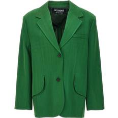 XXS Jacketts Jacquemus Jacquemus-La Veste Titolo Blazer And Suits Verde-Donna