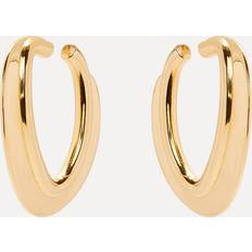 Jewelry O Disc Hoop Earrings GOLD