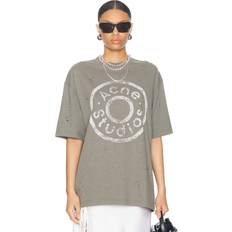 Acne Studios Vêtements Acne Studios Exford T-shirt in Moss Green Green. (also in L, M, XS)