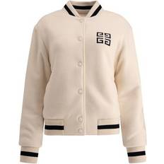 Bomberjackor - Vita Givenchy Givenchy-Varsity Giacche Bianco-Donna White