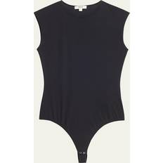 Bodysuits Agolde Aura Sleeveless Bodysuit Black