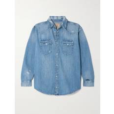 Polo Ralph Lauren Polo Ralph Lauren-Denim Shirt Camicie Celeste-Donna Light Blue