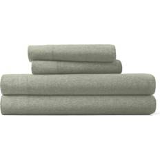 Textiles Becky Cameron Ultra Soft 4 Piece Cotton Jersey Knit Set - Sage (Twin x ) Bed Sheet