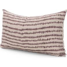 Linen Cushion Covers Mercana Lumbar Rectangular Pillow 14.0 H x 26.0 W x 0.2 D Cushion Cover Beige, Brown