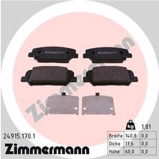 Zimmermann Brake Pad Set 249151701