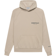 Essentials fear of god hoodie Fear of God Essentials Core Collection Pullover Hoodie - String/Tan