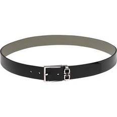 Men - Multicolored Belts Ferragamo Men's "gancini" Adjustable And Reversible Belt in Black 0775800