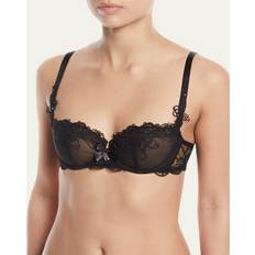 Clothing Soir De Venise Lace Demi Bra BLACK (32B (32B US)