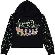 Children's Clothing Disney Girls Halloween Hoodie- Minnie Mouse, Mickey Mouse,Pluto,Daffy Duck and Friends- Sizes 4-16 Black