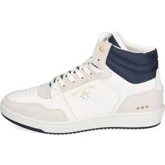 Guld Sportssko Pantofola d'Oro Sirolo Mid White/Light Grey Größe